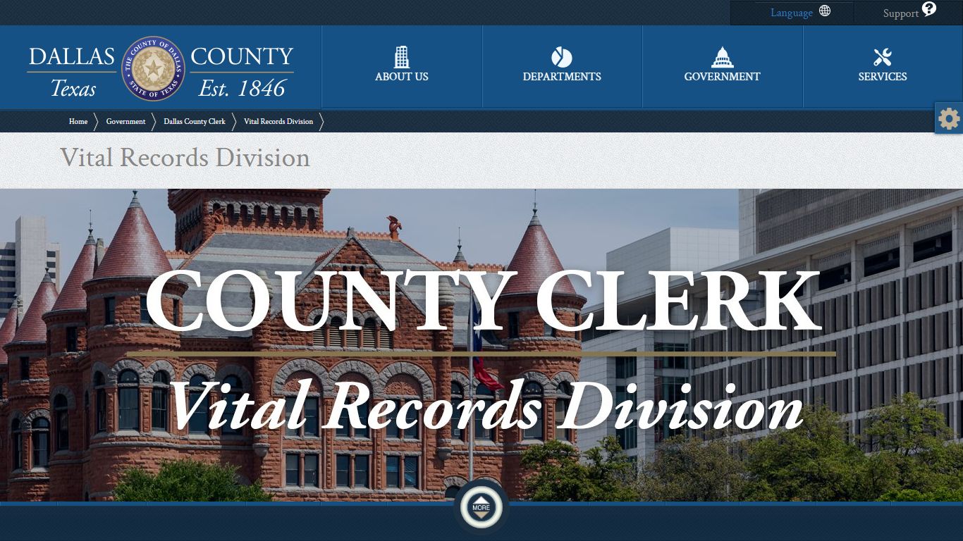 County Clerk | Vital Records Division - Death Certificates - Dallas County